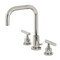 Kingston Brass FSC8939CML Manhattan Widespread Bathroom Faucet W/ Brass Pop-Up, Nickel FSC8939CML - alternate 1